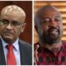 From L-R Vice President Bharrat Jagdeo and Dr. David Hinds