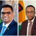 L-R President Irfaan Ali and Jermaine Figueria MP