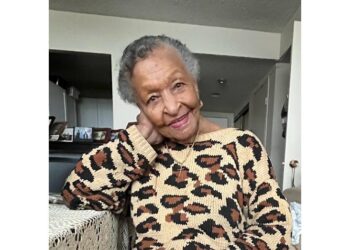 Pauline Thomas "Auntie Comesee" at 103- Guyana Chronicle photo