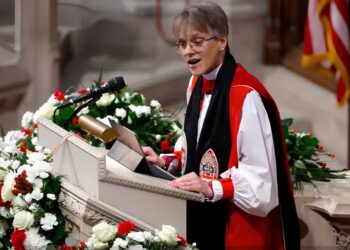 The Right Rev. Mariann Edgar Budde, bishop of the Diocese of Washington