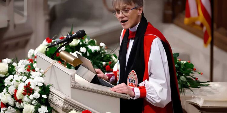 The Right Rev. Mariann Edgar Budde, bishop of the Diocese of Washington