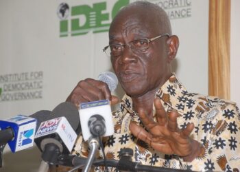Chairperson Dr. Kwadwo Afari-Gyan (1993- 2015). Google photo