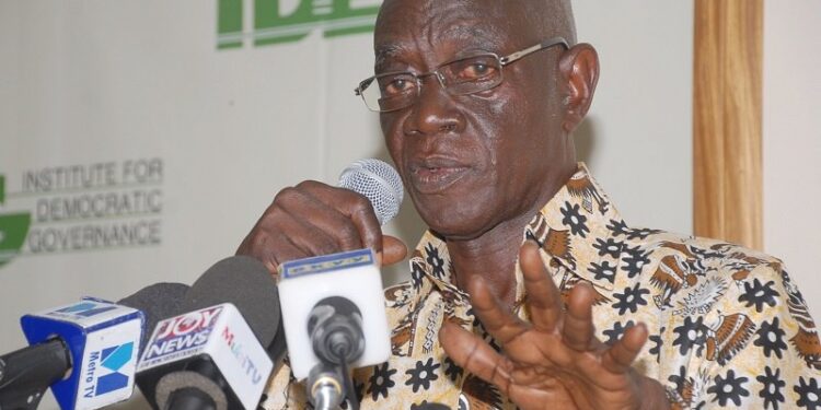 Chairperson Dr. Kwadwo Afari-Gyan (1993- 2015). Google photo
