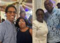 From left: Terrence Campbell, Atty .Dawn Holder, Simona Broomes, Atty. Nigel Hughes