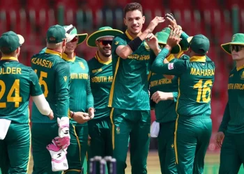 Marco Jansen's early strikes never allowed England to come back  •  ICC/Getty Images