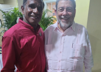 James Finies Bonaire - Prime Minister Ralph Gonsalves