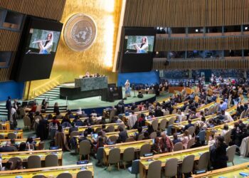 UN Photo/Manuel Elías The 69th session of the Commission on Status of Women opens in the UN General Assembly Hall in New York.