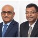 L-R Vice President Bharrat Jagdeo and Member of Parliament Kemraj Ramjattan