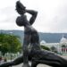 The Unknown Slave,' a monument to the memory of slavery in Port-au-Prince, Haiti.