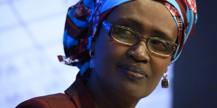 UNAIDS Executive Director Winnie Byanyima, shown in 2017, has proposed that President Trump enable the U.S. company Gilead to produce and license its HIV drug lenacapavir across the world to the millions of people who need it. (Gian Ehrenzeller / Associated Press)