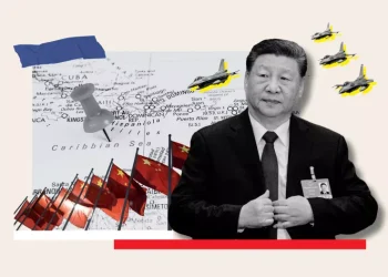 US Warned Of Caribbean Becoming 'Chinese Lake' Photo-illustration by Newsweek/Getty