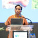 Senator Dr. the Honourable Shantal Munro-Knight, Minister in the Prime Minister’s Office of Barbados, delivers opening remarks.