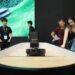 Visitors watch a floor cleaning robot at the booth of Dreame at IFA Berlin 2024 in Berlin, Germany, Sept. 7, 2024. (Xinhua/Du Zheyu)