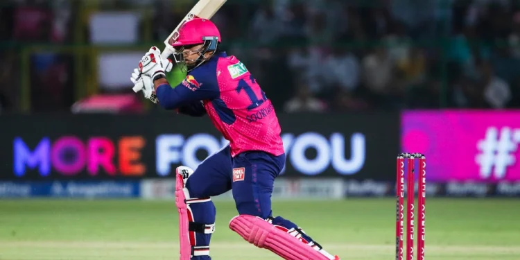Rajasthan Royals' Vaibhav Suryavanshi during a cricket match against Lucknow Super Giants in Jaipur, India, on Saturday.Surjeet Yadav / AP
