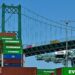 Shipping containers are stacked at the Port of Long Beach on April 2, 2025, in Long Beach, California. [Photo/Agencies]