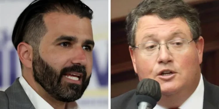 Democrat Josh Weil (L) will take on Republican Randy Fine (R) in a special election