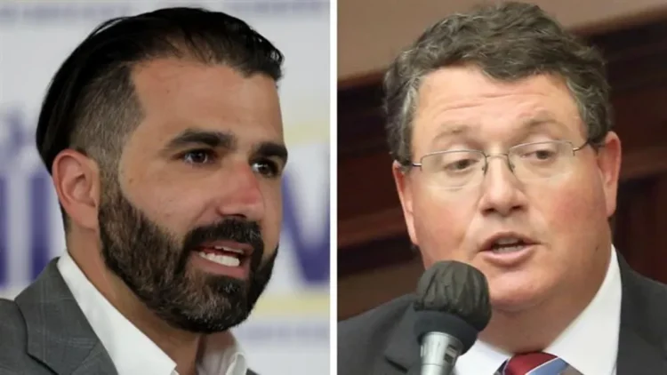 Democrat Josh Weil (L) will take on Republican Randy Fine (R) in a special election