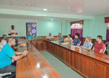GNBS Meets with Bartica Business Owners