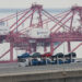 A car carrier transporting vehicles made by South Korea's automaker Kia Motors which is a sister company of South Korea’s biggest automaker company Hyundai Motors travels near Pyeongtaek port in Pyeongtaek, South Korea, April 2, 2025. REUTERS/Kim Hong-Ji