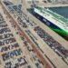 While the rest of the world has been slapped with a blanket 10 percent tariff, China faces levies of up to 145 percent on many products (STR)