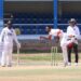 Khary Pierre of TT Red Force bowls against Guyana Harpy Eagles, at the Queen's Park Oval, Port of Spain, April 11. - Photo by Angelo Marcelle