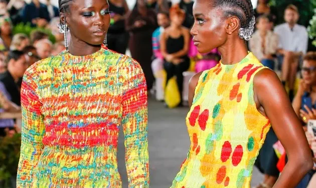 Models walk the runway at the Marissa Wilson fashion show during the spring 2023 Collections Fashion Show at New York Fashion Week on Sept. 11, 2022. Jonas Gustavsson