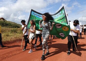 Wildlife Club Festival Parade- Kwatamang WL Club  © Nathan Chinapen