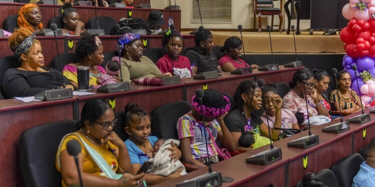 Guyanese mothers (DPI  photo)