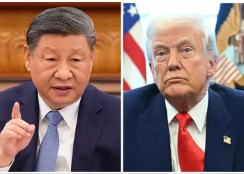 A composite image shows Chinese President Xi Jinping and U.S. President Donald Trump Getty Images