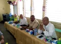 Minister of Public Works, Bishop Juan Edghill at consultation engagement