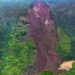 A drone photo taken on May 22, 2025 shows the site where a landslide took place in Qingyang village, Guowa township of Dafang county, Southwest China's Guizhou province. [Photo/Xinhua]