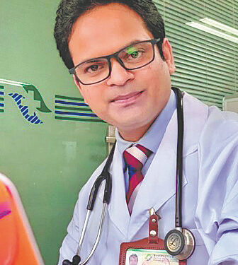 Rakesh Kumar Suman, an international PhD student in Chongqing Medical University. CHINA DAILY