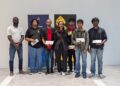 Left to Right Lloyd Harmon, CM Taffin Khan, FM Anthony Drayton, WCM Jessica Callendar, Kyle Couchman, CM Sachin Pitamber, Ricardo Narine