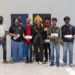 Left to Right Lloyd Harmon, CM Taffin Khan, FM Anthony Drayton, WCM Jessica Callendar, Kyle Couchman, CM Sachin Pitamber, Ricardo Narine