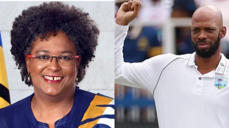 Barbados Prime Minister Mia Mottley has welcomed Roston Chase