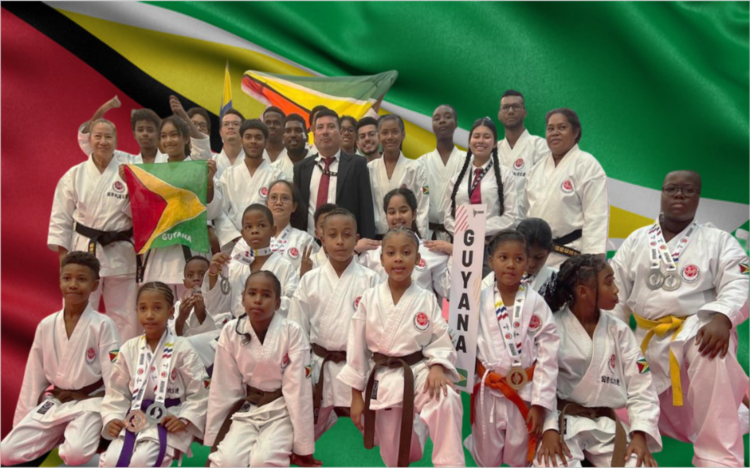 ISKF Country Director & Chief Sensei Instructor: Sensei Chaves (Middle), Coaches and Students posed for Media