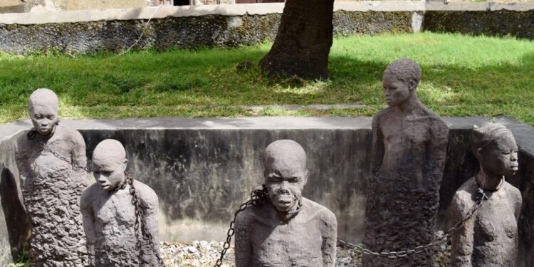 UN News/Israa Hamad Slavery memorial in Stone Town, Zanzibar, Tanzania.