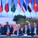 Chinese Premier Li Qiang (C) attends the ASEAN-China-GCC Summit in Kuala Lumpur, capital of Malaysia, May 27, 2025. /Xinhua