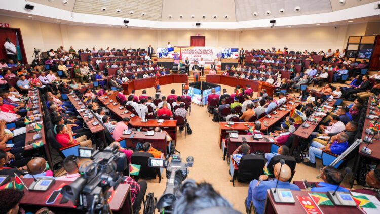 2025National Toshao Council (NTC) Conference at the Arthur Chung Conference Center.