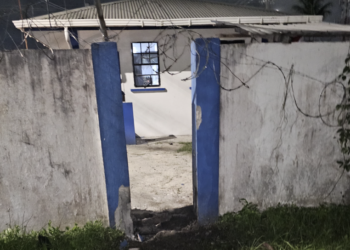 The damage of the East Ruimveldt Police Outpost