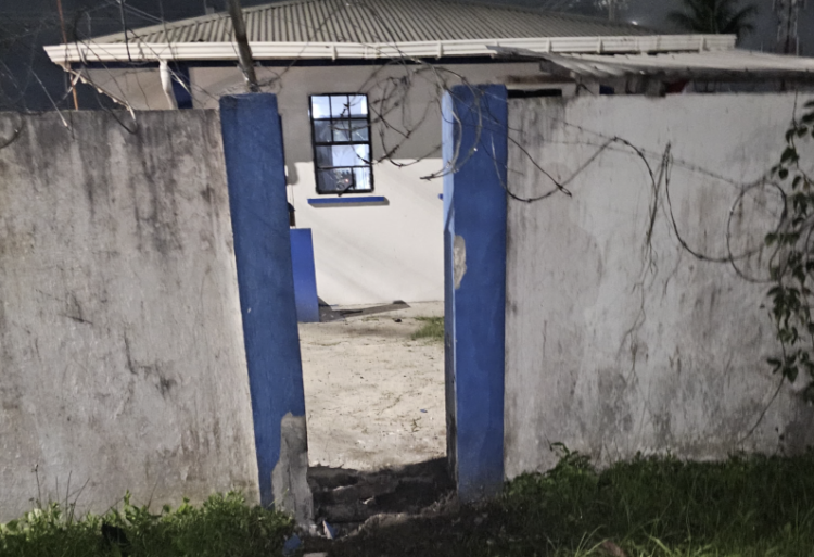 The damage of the East Ruimveldt Police Outpost