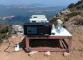The wireless docking test site Photo: Courtesy of Aerospace Information Research Institute of the Chinese Academy of Sciences