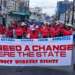 Some of the workers who participated in the March and Rally, May 1st 2025
