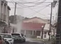 Tornado touches down in Guadeloupe on Sunday. Photo: CMC