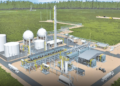 Artists image of Wales Gas to Shore Project