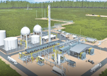 Artists image of Wales Gas to Shore Project