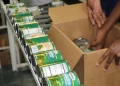 Grace Callaloo being prepared for distribution at its Denbigh plant.