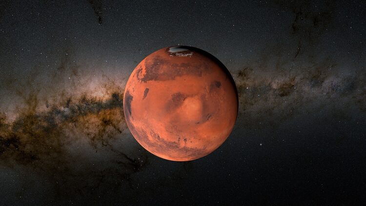An illustration of Mars. /VCG