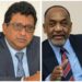 L-R Attorney General Anil Nandlall and Dr. Vincent Adams