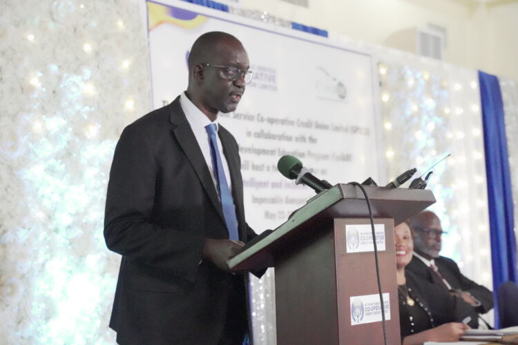 Guyana Public Services Credit Union (GPSCCU) Chairman Trevor Benn